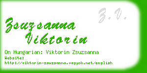 zsuzsanna viktorin business card